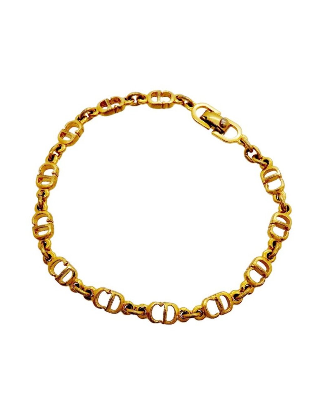 Dior Bracelet CD Logo Gold Plated
